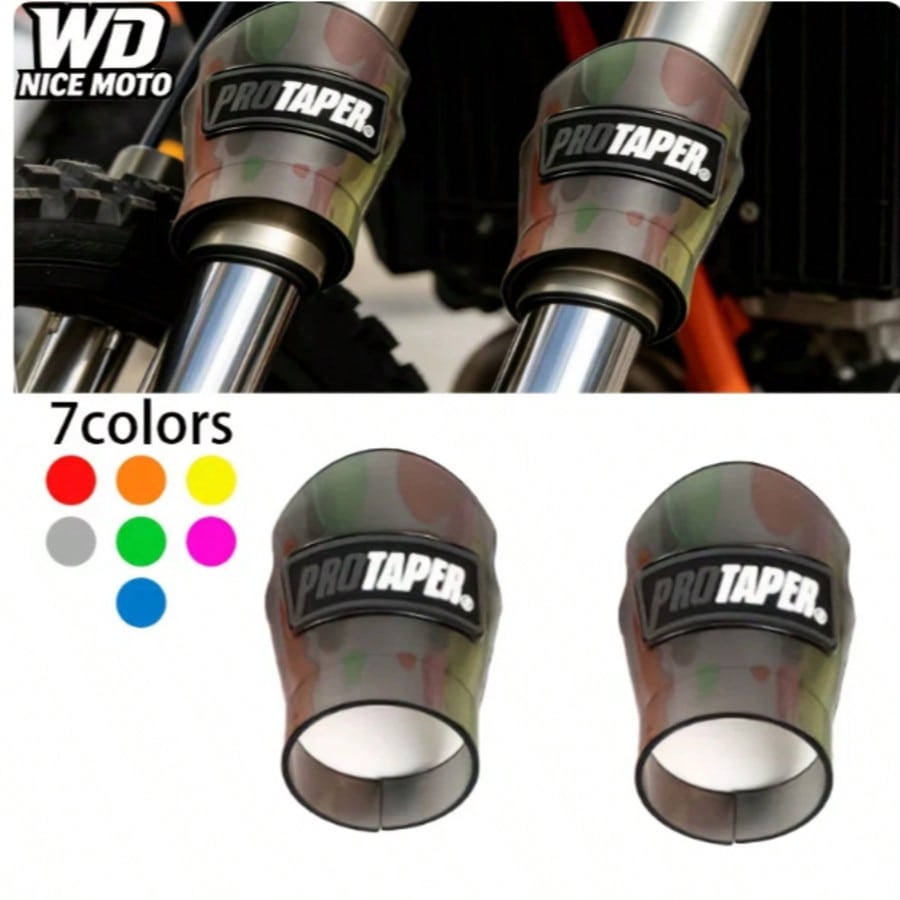 WD NICE MOTO Motorcycle And Electric Bike Parts Shock Absorber PRO Protective Cover, Suitable For 45-60MM Diameter, Dustproof And Decorative Cover