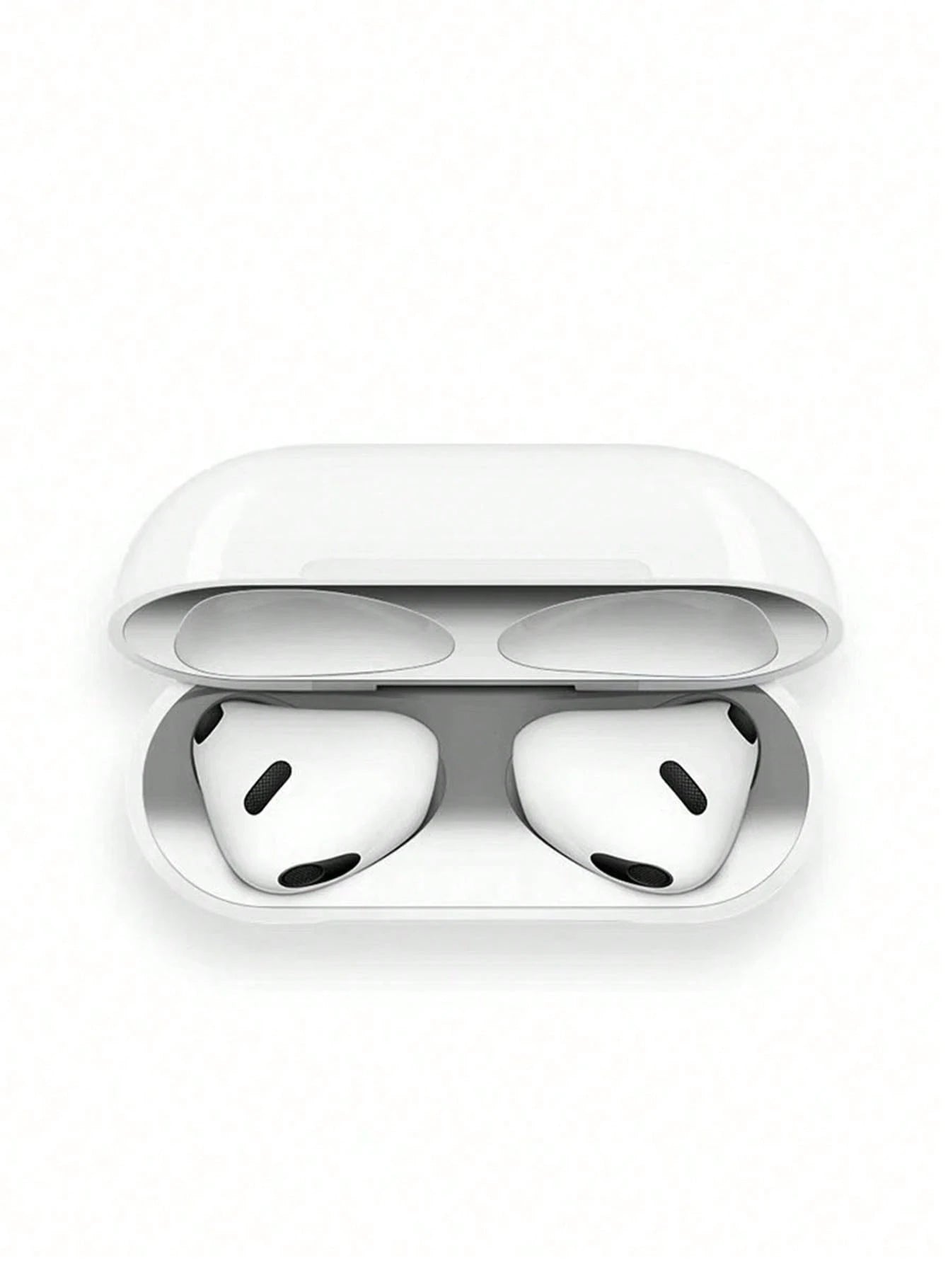 1/2/3/4/5 Piece Of Metal Dust Sticker Protective Case, With Packaging, Compatible With AirpodsPro 2 1 AirPods3/4/Pro3