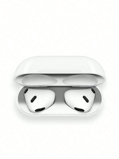 1/2/3/4/5 Piece Of Metal Dust Sticker Protective Case, With Packaging, Compatible With AirpodsPro 2 1 AirPods3/4/Pro3