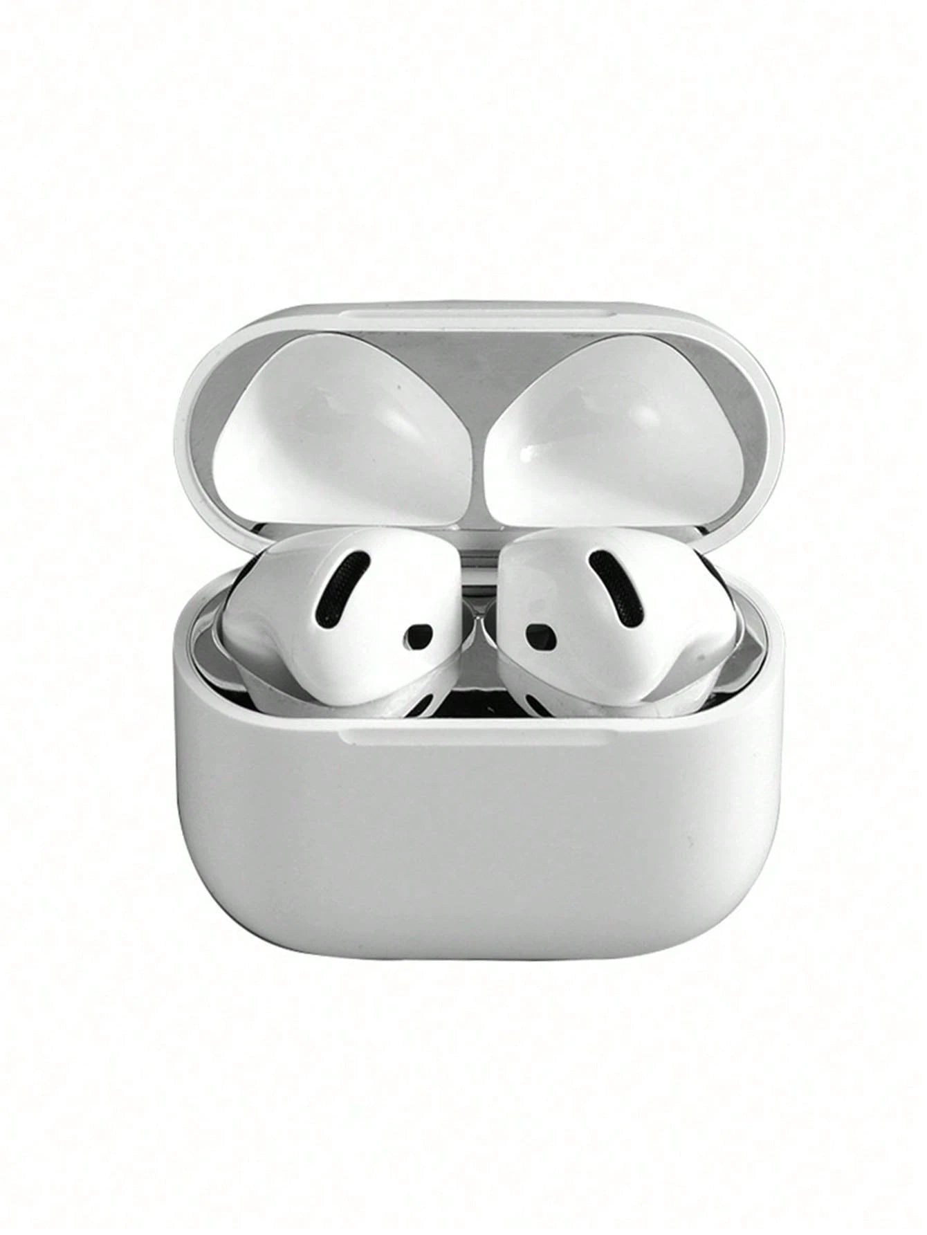 1/2/3/4/5 Piece Of Metal Dust Sticker Protective Case, With Packaging, Compatible With AirpodsPro 2 1 AirPods3/4/Pro3