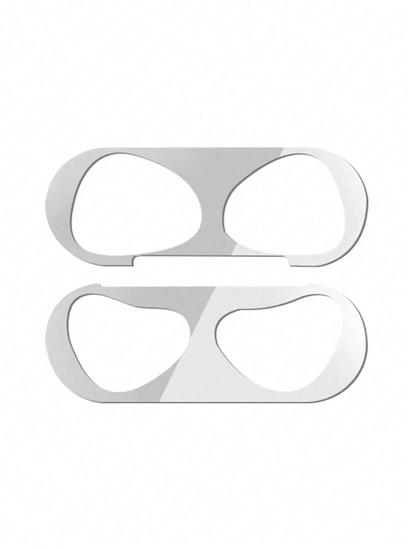 1/2/3/4/5 Piece Of Metal Dust Sticker Protective Case, With Packaging, Compatible With AirpodsPro 2 1 AirPods3/4/Pro3