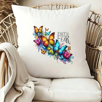 1/2/3pcs Watercolor Style Inspirational Butterfly Heat Transfer Stickers, Colorful Gradient Shaped Plastic Heat Press Decals, Suitable For T-Shirts, Canvas Bags, Fabric Clothing Decoration, Durable An