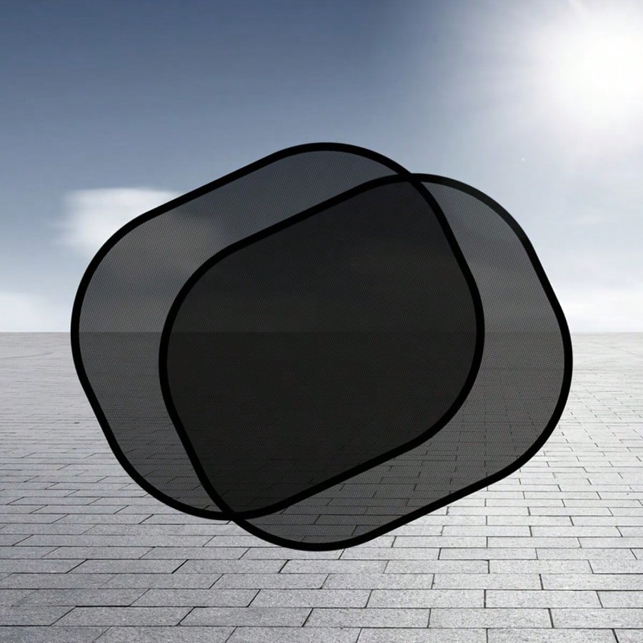 1/2/4pcs Universal Car Front & Rear Side Window Folding Sun Shade, Car Window Sunshade Protector