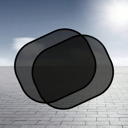 1/2/4pcs Universal Car Front & Rear Side Window Folding Sun Shade, Car Window Sunshade Protector