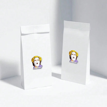 1/2/5pcs Travel Buddy| Mrs. Doubtfire "Hello!" Funny Vinyl Sticker- MAY THE GLOW OF THE BLAZING DUMPSTERS LIGHT| Funny Desk Decal For Employees, Managers, And Colleagues| Perfect Cubicle Decor, Ga