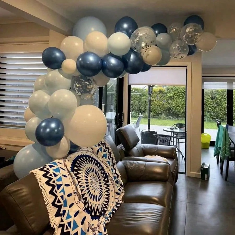 1-20Pcs Balloon Decorating Strip, Each Roll 500cm/196in Long, Balloon Arch Decorating Strip Set Suitable For Party, Wedding And Birthday Decoration, Balloon Tape Chain Ribbon, Baby Shower Party Decora