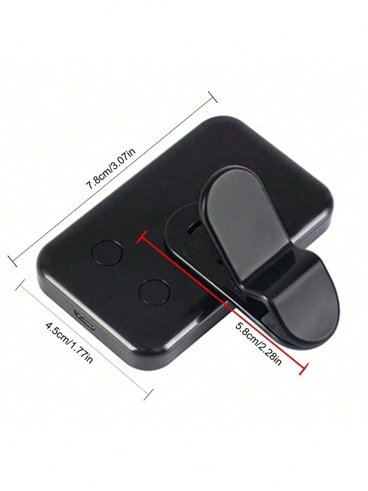 1 Pc LED Fill Light Selfie Light, LED Phone Light With 3 Lighting Mode, Portable Mini Clip-On Fill Light, Makeup, Live Stream, Zoom Conference Rechargeable Clip Video/Photos Light For Phone, Camera C