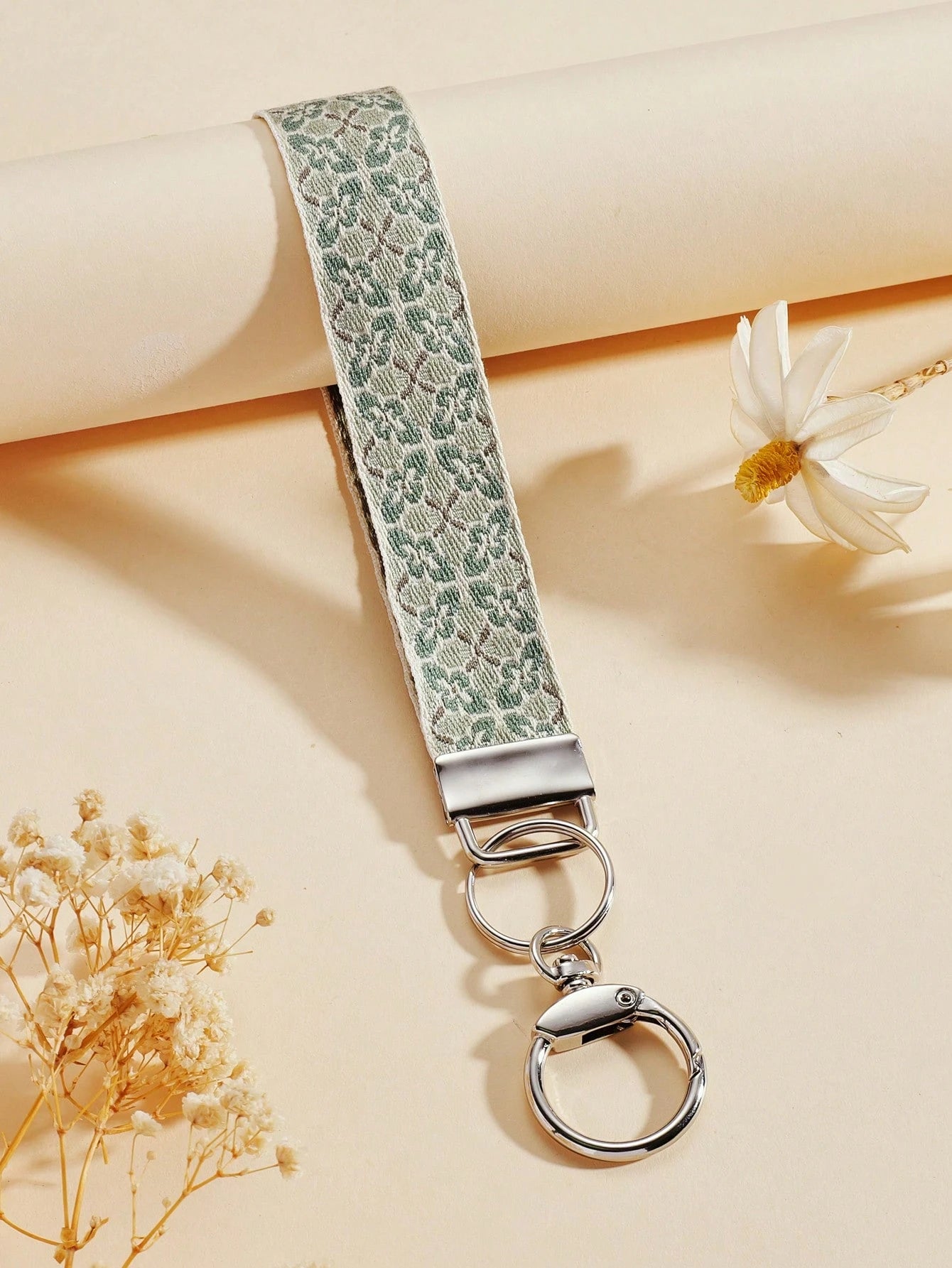 1 Piece Of Zinc Alloy Key Chain, Key Chain, Bag Charms,Webbing Key Chain, Keychain Accessories,Wrist Key Chain, Printed Webtape Key Chain, Women's Car Key Chain, Women's Bag And Pendant Key Chain, Uni