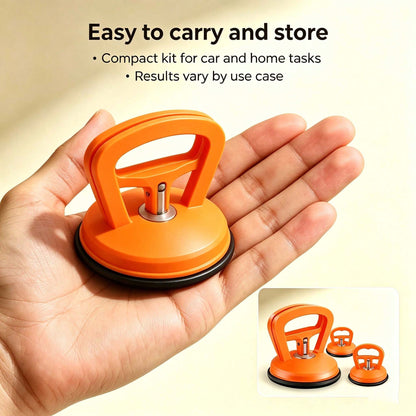 1 Set Powerful Suction Cup Dent Removal Tool Kit For Cars, Car Dent Puller With Big And Small Size For Car Dent Repair Tool, Glass, Screen, Lifting Tiles, Mirror And Subjects Moving (1 Big+ 2 Small)