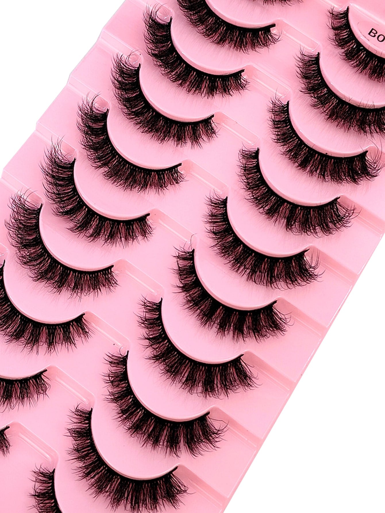 10 Pairs Natural False Eyelashes 3D Faux Mink Lashes Extension Lashes, Beauty