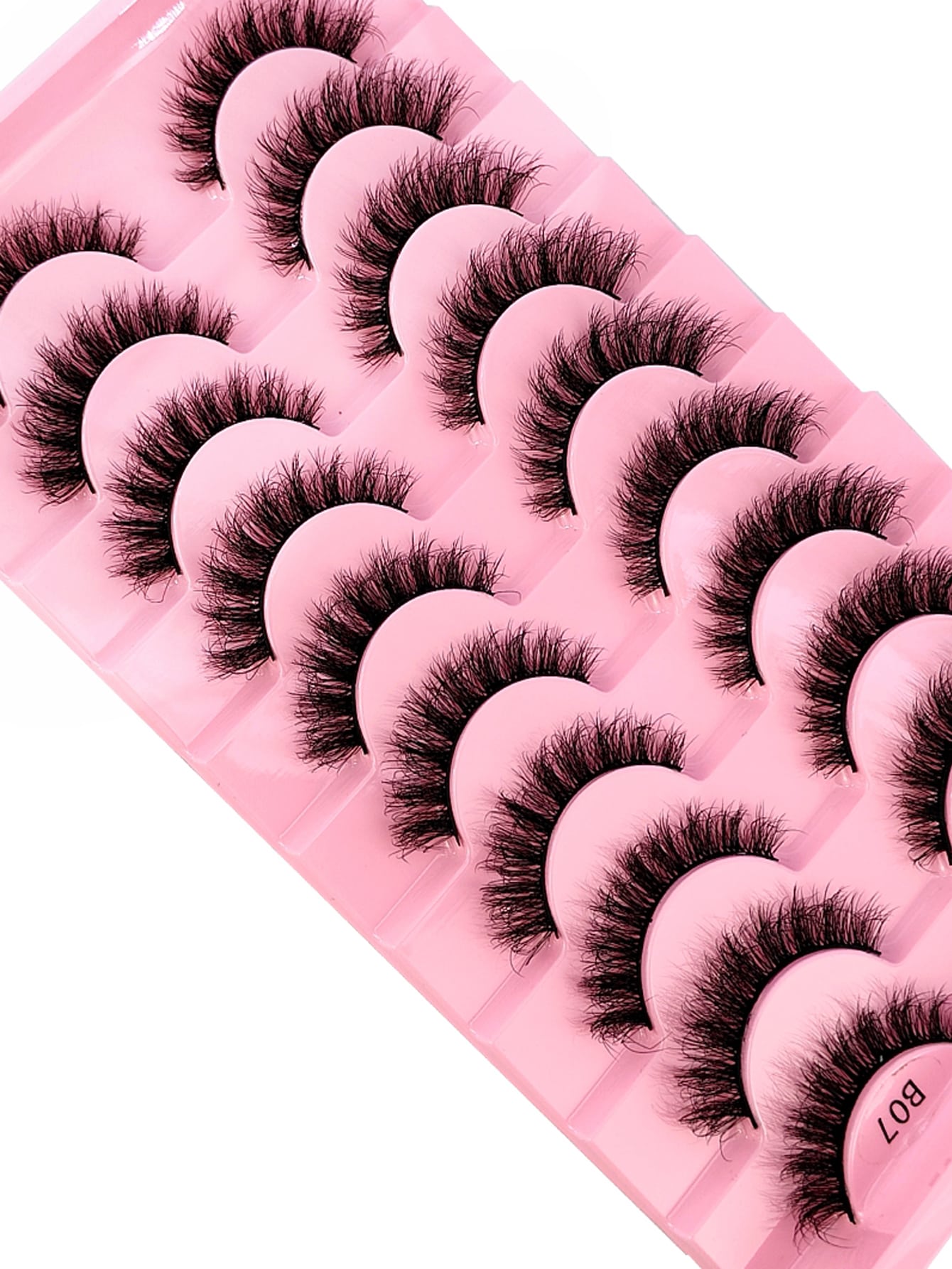 10 Pairs Natural False Eyelashes 3D Faux Mink Lashes Extension Lashes, Beauty