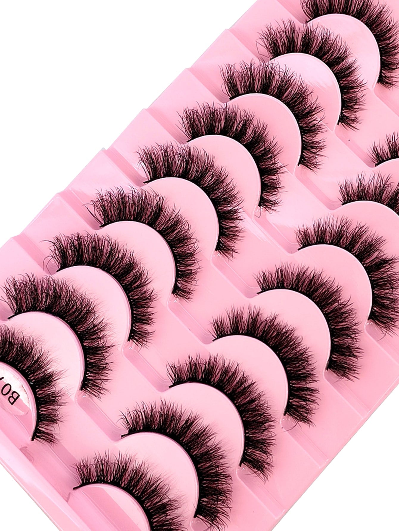 10 Pairs Natural False Eyelashes 3D Faux Mink Lashes Extension Lashes, Beauty