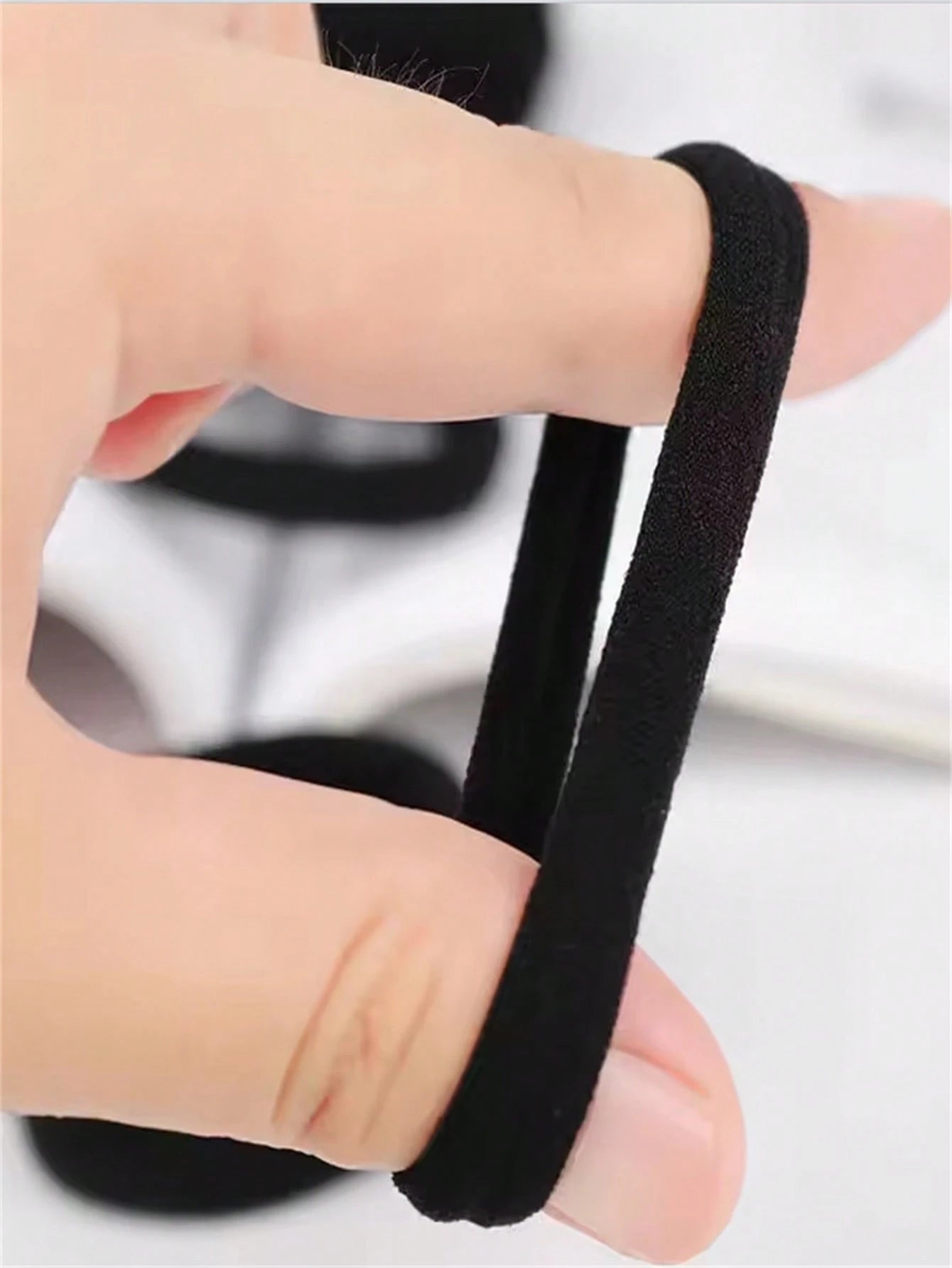 100/50/10pcs Minimalist High Elasticity All-Match Hair Bands, Women's Daily Hair Bands, Solid Color Versatile Hair Bands, Suitable For Ponytails, Sports, Yoga And Home Use