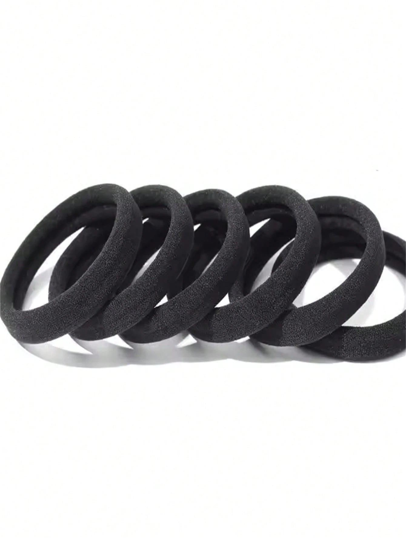 100/50/10pcs Minimalist High Elasticity All-Match Hair Bands, Women's Daily Hair Bands, Solid Color Versatile Hair Bands, Suitable For Ponytails, Sports, Yoga And Home Use
