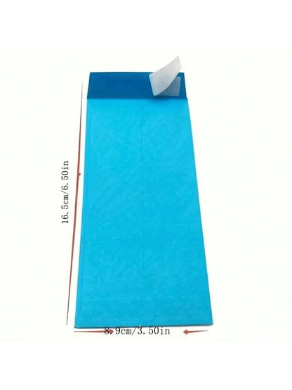100pcs/60pcs/50pcs/40pcs/30pcs/20pcs/10pcs/1pc Random Color Self-Sealing Colorful Money Envelopes, Used For Cash, Paychecks, Savings, Coins, Currency, Letters[Colors Are Shipped Randomly, Colors May H