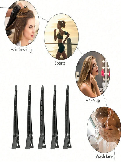 100pcs 9CM Fluffy Hair Root Clips, Designed For Hair Salons, High Quality. DIY Hair Styling Tool, Easily Create Fluffy Hair Roots, Add Volume And Layering, Perfect Choice For Hair Styling