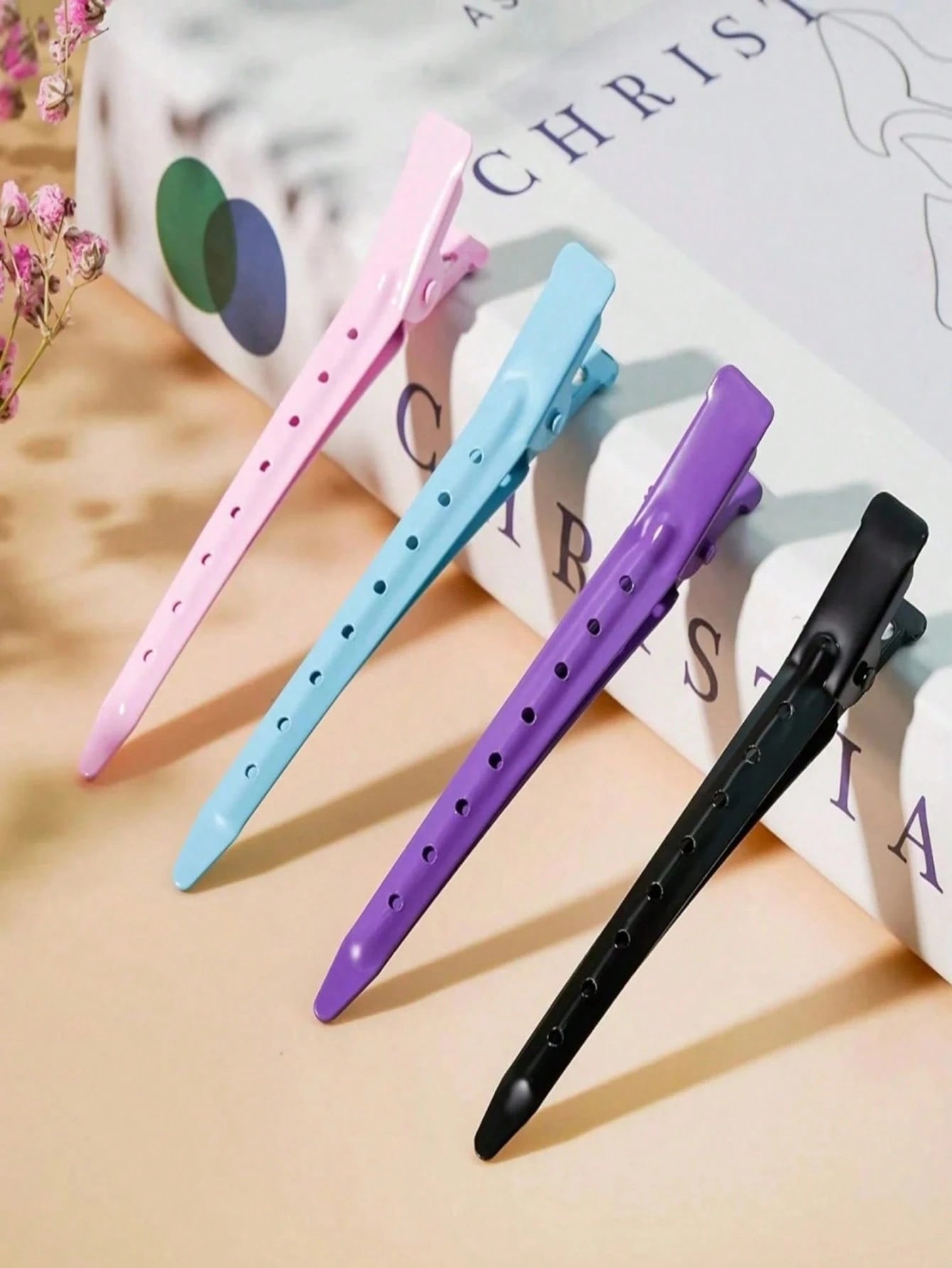 100pcs 9CM Fluffy Hair Root Clips, Designed For Hair Salons, High Quality. DIY Hair Styling Tool, Easily Create Fluffy Hair Roots, Add Volume And Layering, Perfect Choice For Hair Styling