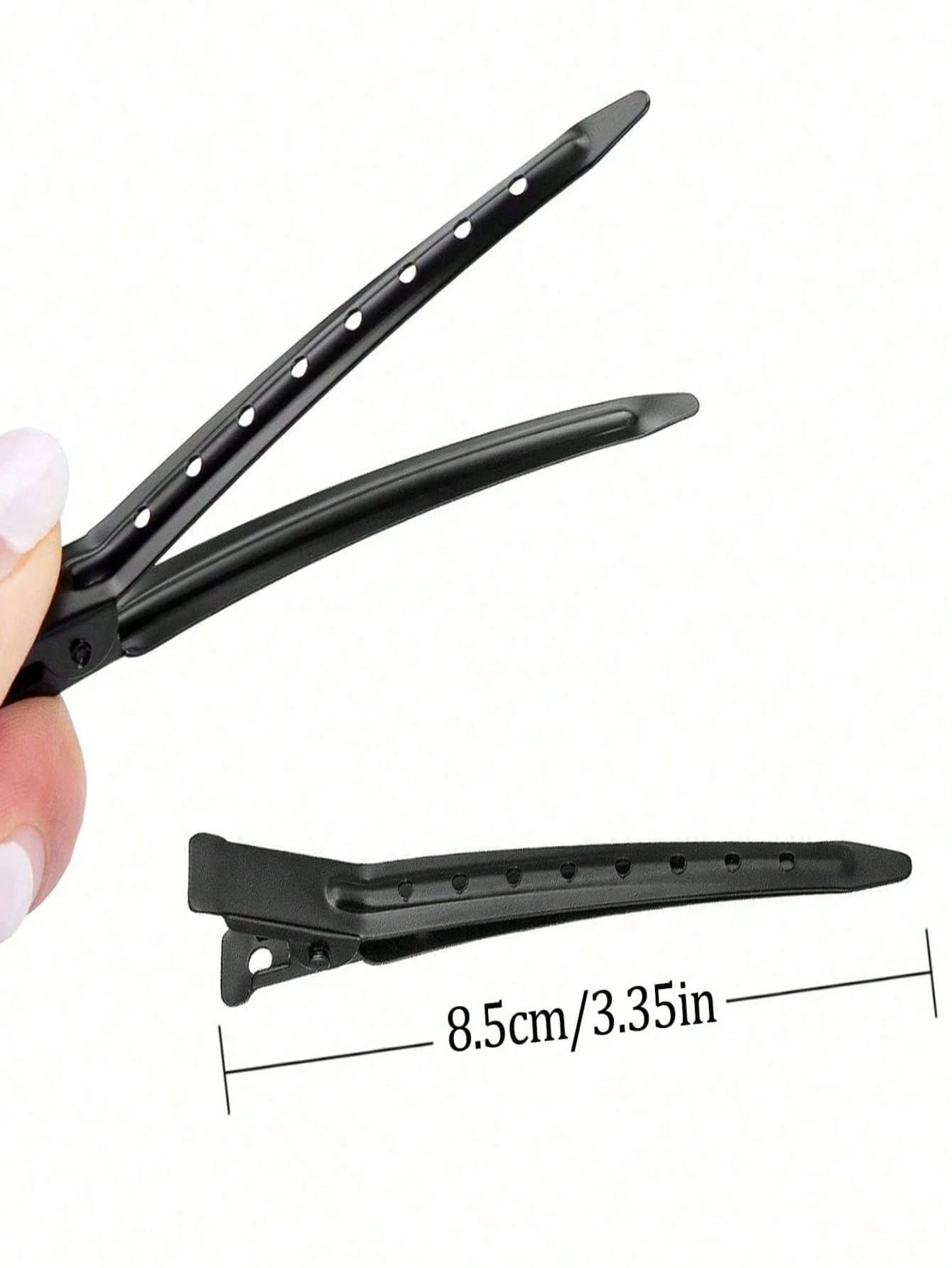 100pcs 9CM Fluffy Hair Root Clips, Designed For Hair Salons, High Quality. DIY Hair Styling Tool, Easily Create Fluffy Hair Roots, Add Volume And Layering, Perfect Choice For Hair Styling