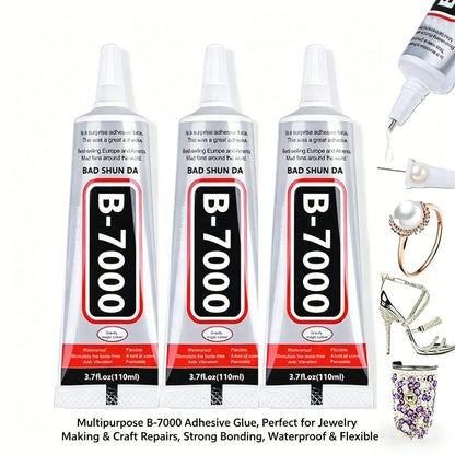 10ml B7000 Adhesive, Jewelry Glue For Headband, Brooch, Jewelry Setting, Diamond, Earrings, Pendant DIY Crafts, Super Strong Bonding Agent