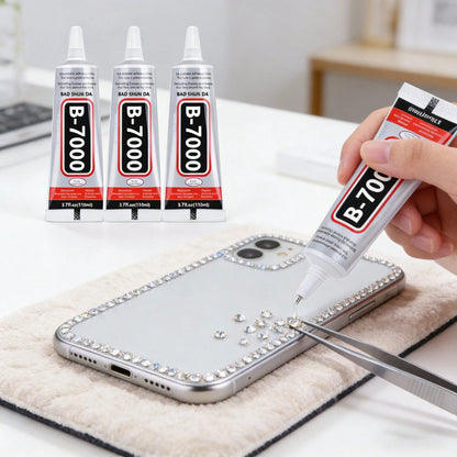 10ml B7000 Adhesive, Jewelry Glue For Headband, Brooch, Jewelry Setting, Diamond, Earrings, Pendant DIY Crafts, Super Strong Bonding Agent