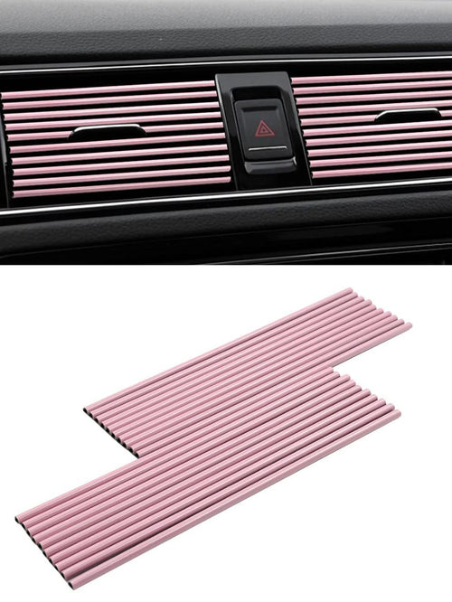 10pcs Car Air Outlet Decorative Strip