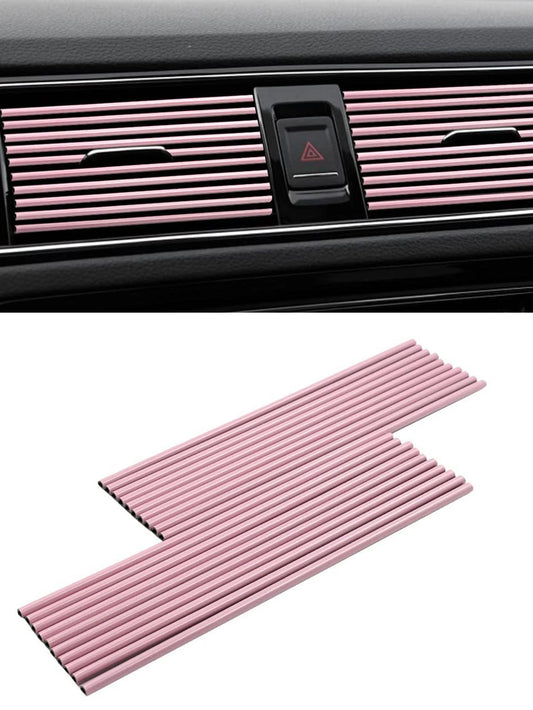 10pcs Car Air Outlet Decorative Strip
