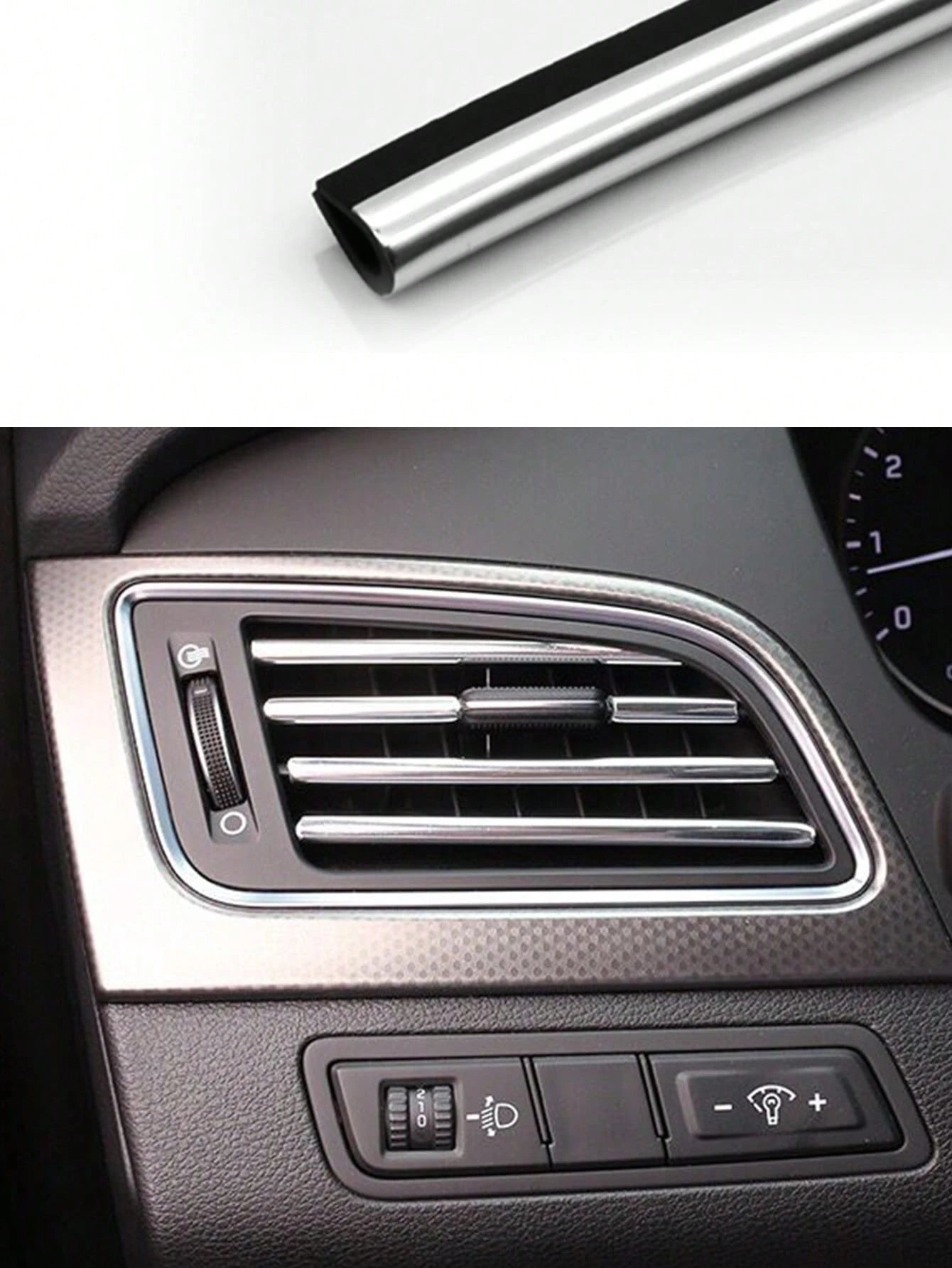 10pcs Car Air Outlet Decorative Strip