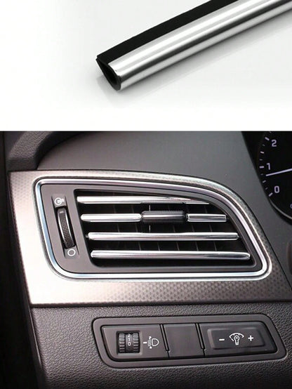 10pcs Car Air Outlet Decorative Strip