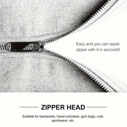 10pcs Multi-Purpose Zipper Pulls Replacement- Suitable For Luggage, Jackets Etc.- Easy To Install,- 1.5 Inch X 0.5 Inch- Various Colors Available