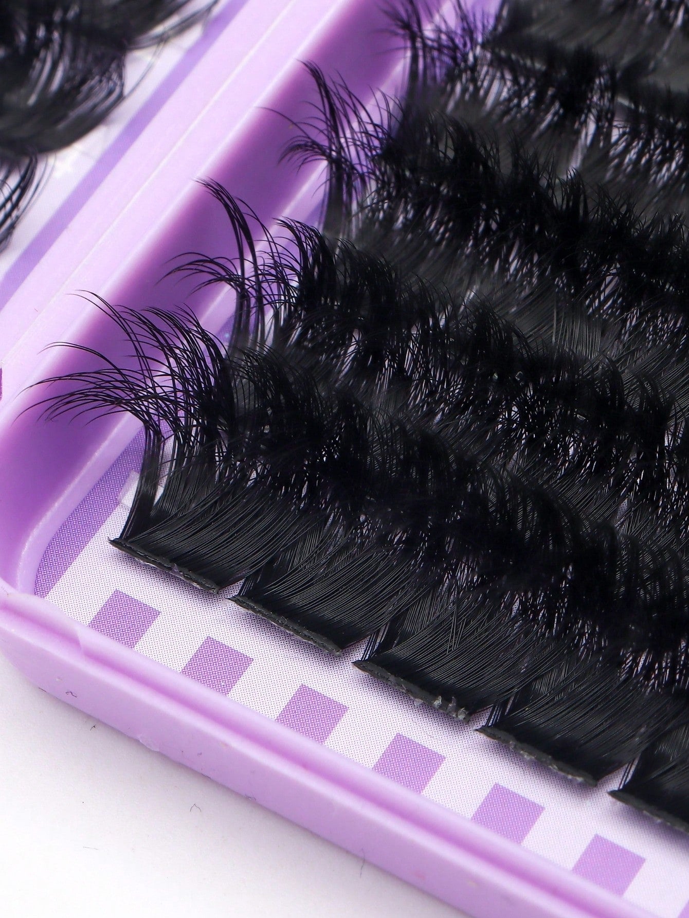1280pcs/640pcs DD Curl Individual False Eyelashes, High Volume Lash Book, 50D60D80D100D Lash Clusters, Beginner-Friendly,DIY Fox Eyes/Cat Eyes Makeup, Includes Lash Glue, Tweezers, For Weddings, Part