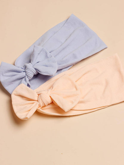 12pcs Baby Bow Decor Plain Polyamide Hair Band Love Valentine
