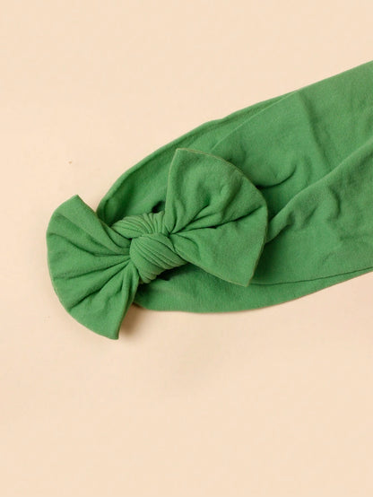 12pcs Baby Bow Decor Plain Polyamide Hair Band Love Valentine