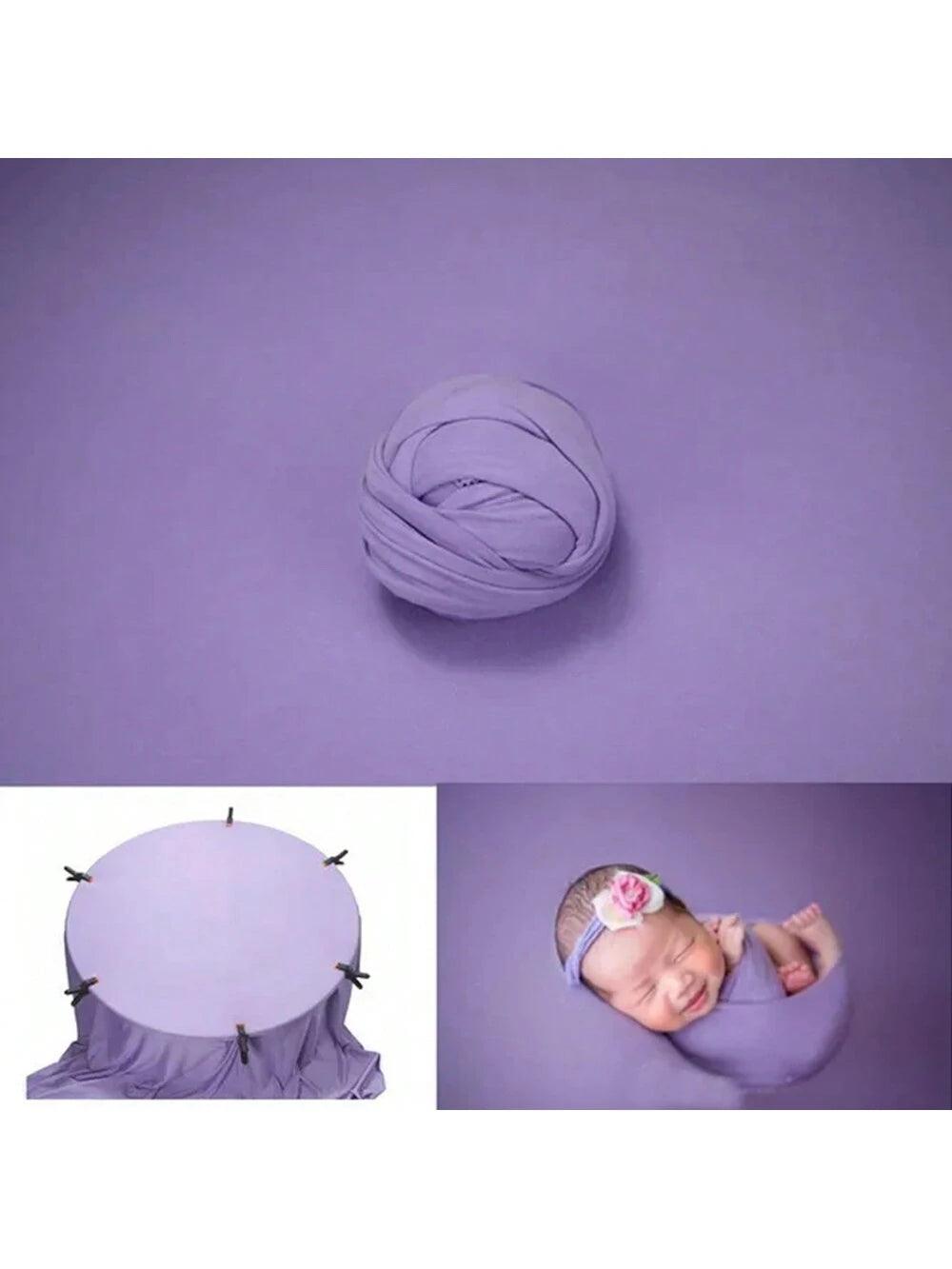 150X170cm Newborn Photography Props Backdrop Wrap Set Soft Fabrics Shoot Studio Accessories Baby Posing Frame Blankets Stretch Wraps Baby Shower Family Decorations Gifts Baby Shower Easter Gift Things