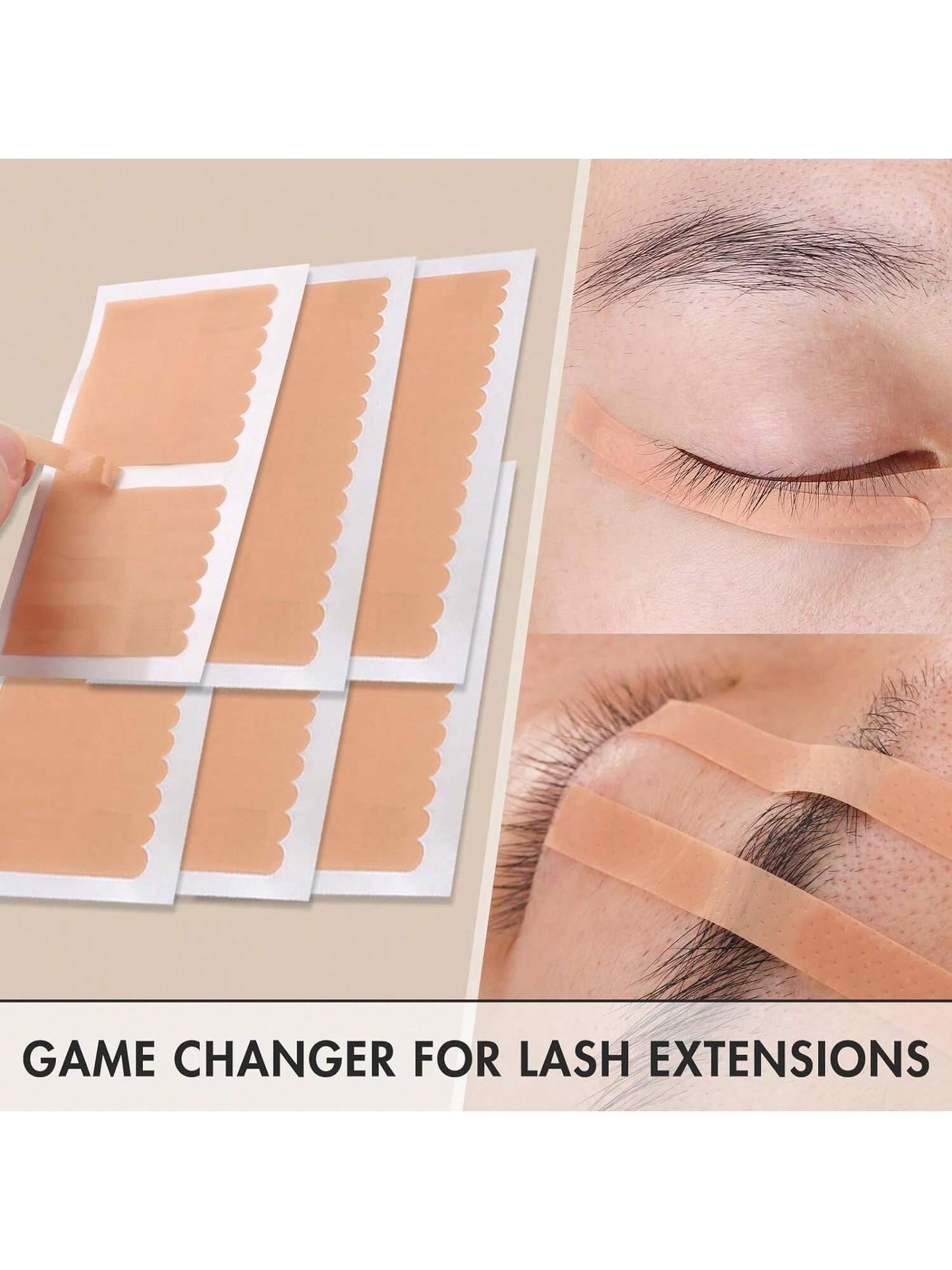 16/320pcs Eyelash Extension Tape, Eye Lower Lash Lift Breathable Micro Air Hole Tape, Suitable For Eyelash Extension