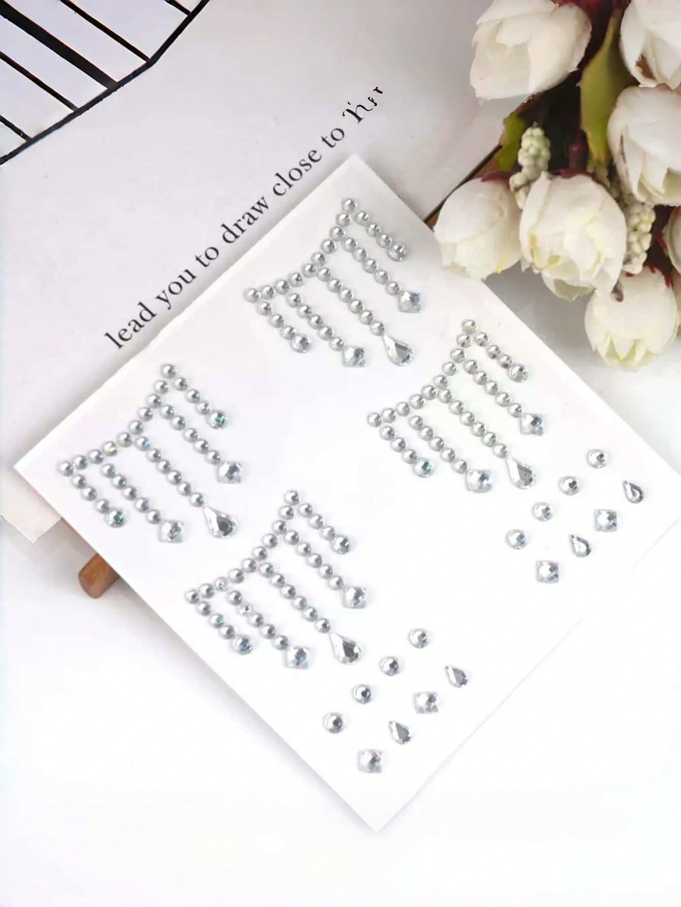 165/180pcs No-Piercing Lip Rings, Self-Adhesive Waterproof Reusable Fake Lip Rings, Eyebrow Nose Studs, Body Navel Jewelry Accessories, Suitable For Carnival/Mardi Gras/Costume Party