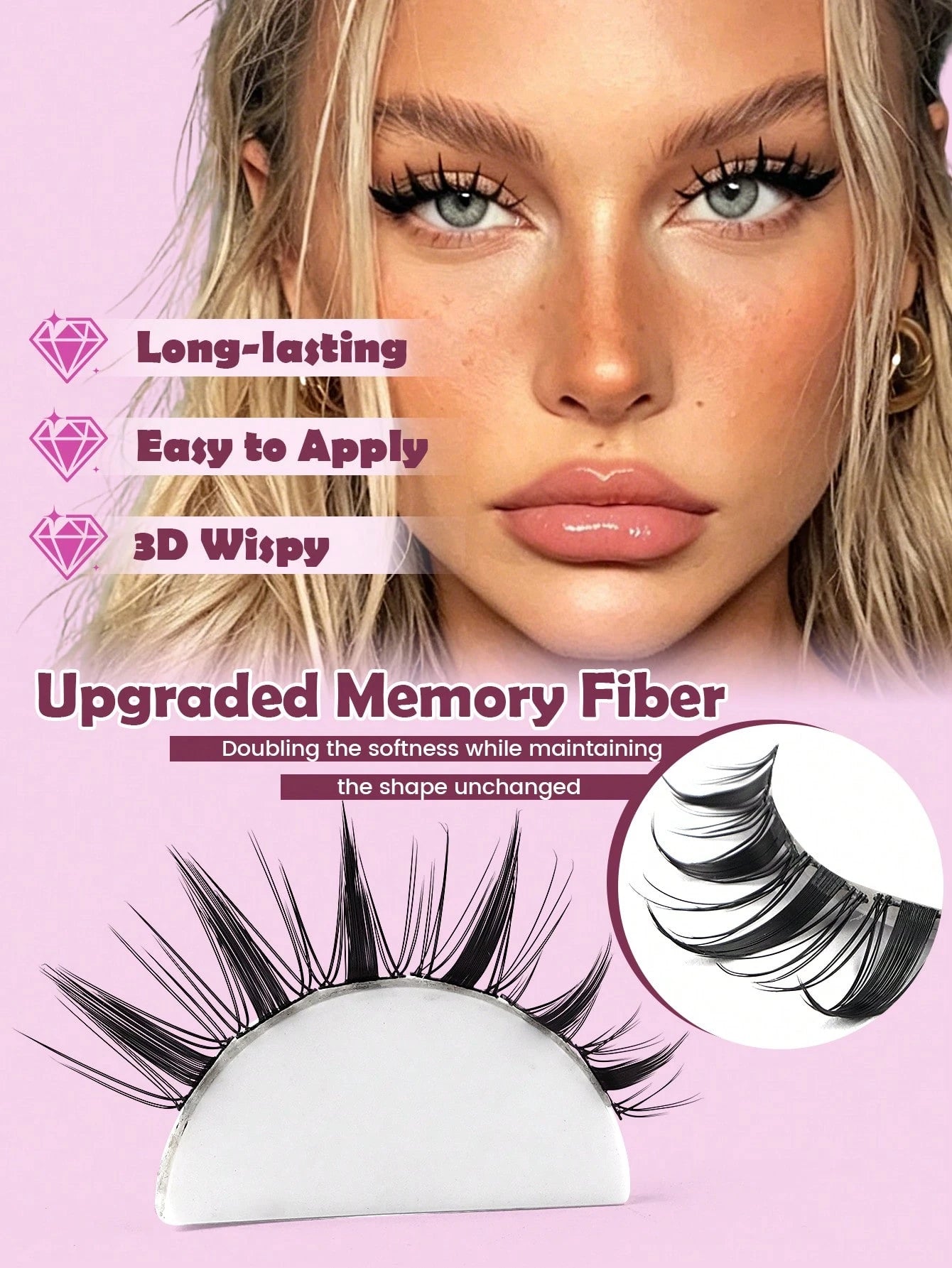 168 Clusters D-Shape Cartoon Fairy Style Eyelash Clusters, Dense Wheat Tip Eyelash Clusters, Wet Look, Cat Eye Anime Eyelashes, Cartoon Eyelash Clusters, DIY Individual Eyelash Clusters, Wide Width, D