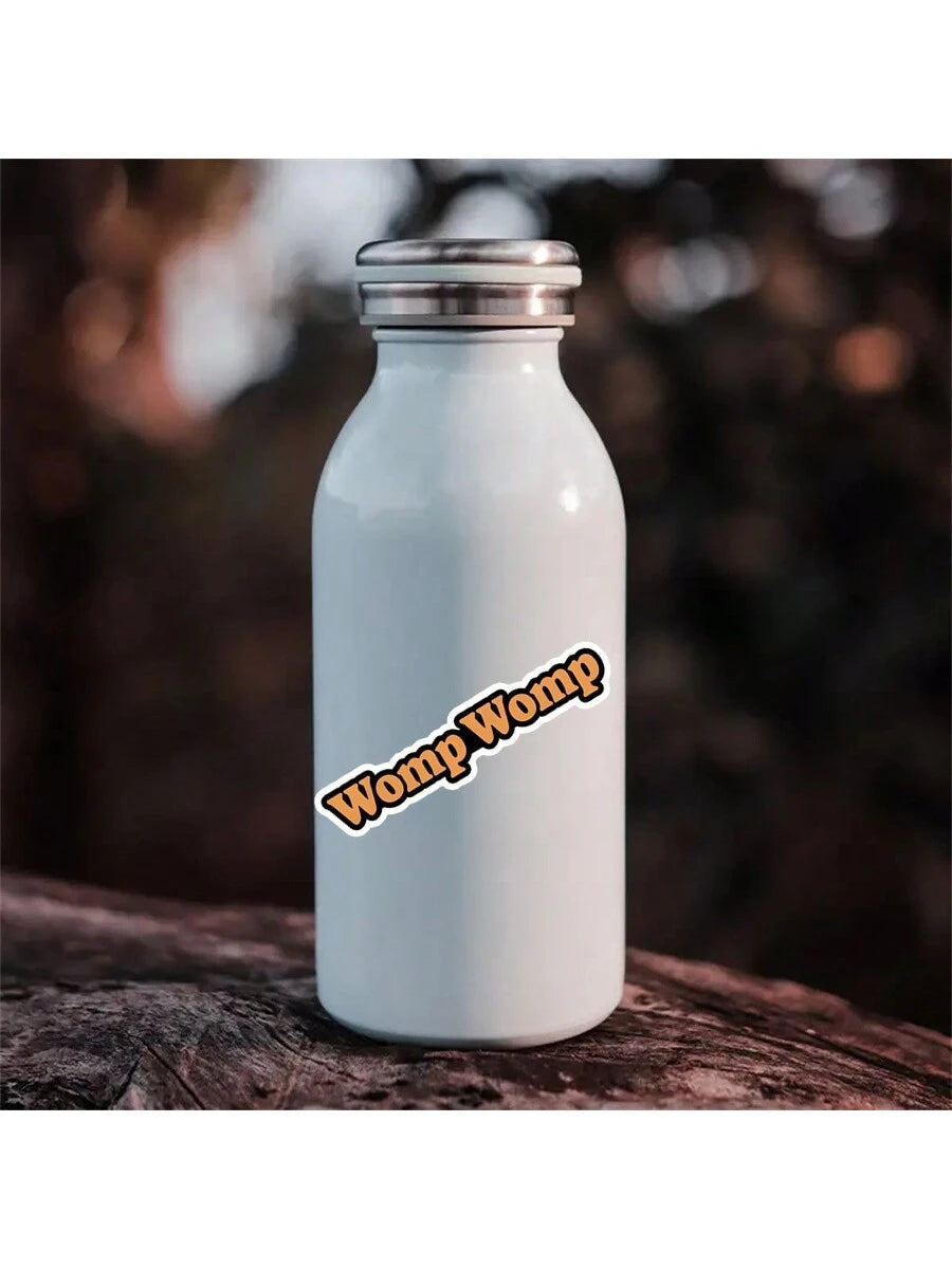 1pc 3-Inch Removable Outdoor Waterproof Vinyl Creative Gift Internet Culture Satire Sticker, Includes "Womp Womp" Sticker, "Internet Slang Sticker", "Internet Meme Sticker", "Funny Disappointment Stic