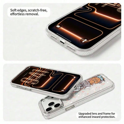 1pc Acrylic Shell Texture Phone Case Disney Cats Adventure Marie Cat, Animal Series, Cute, Sweet, Soft Anime Cartoon Unisex Protective Shell Compatible With IPhone 17/17 Pro/17 Pro Max/17/16/15/14/13