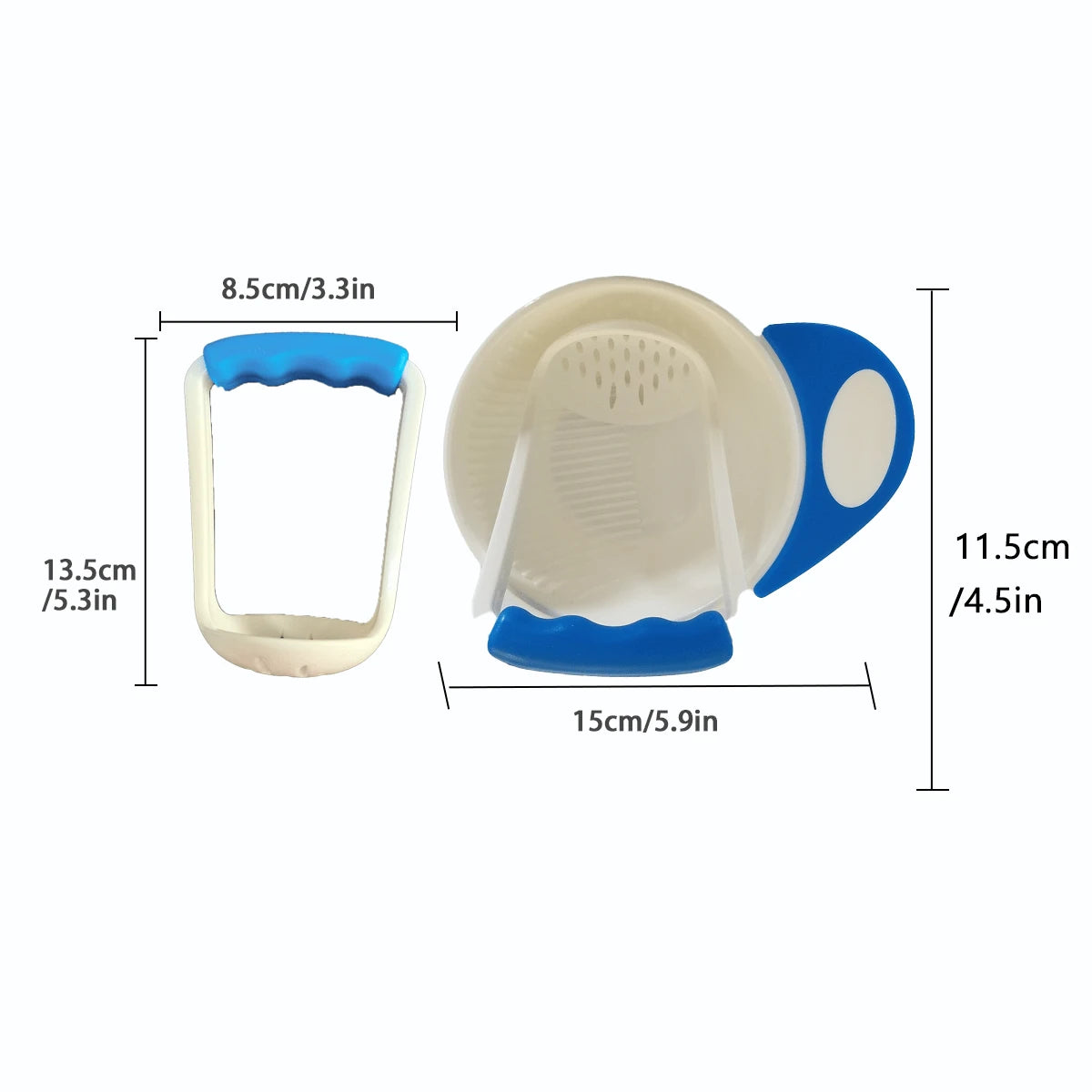 1pc Baby Manual Food Grinder, Fruit Puree Grinding Tool Grinder Bowl