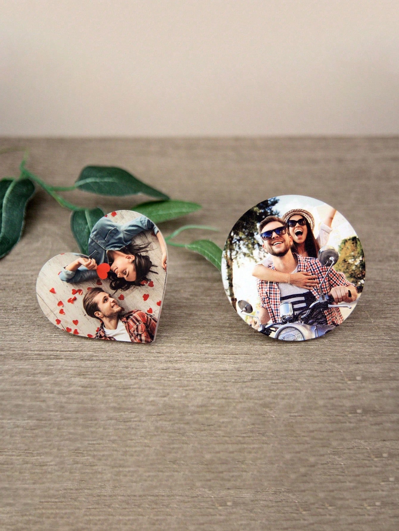 1pc Customizable Photo Car Air Outlet Clips, Car Air Conditioning Air Outlet Clips, Air Outlet Slot Clips. Stylish, High-Quality, Fashionable And Exquisite Decoration. Customized, Personalized And Uni
