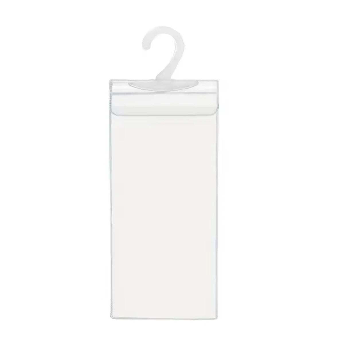 1pc Disability Slogan Hook Bag, PVC Transparent Disability Card Parking Slogan Storage Bag (Card Not Included)