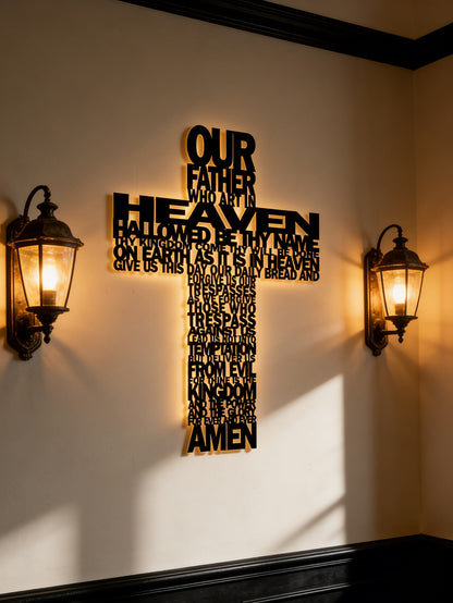 1pc Elegant Metal Cross Wall Decor, Minimalist Design - Perfect Housewarming Gift For Music Lovers And Antique Collectors, Ideal For Home, Room, Bedroom, Wall Decoration