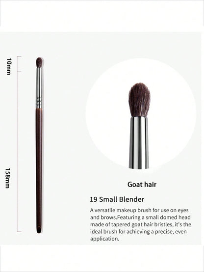 1pc Goat Wool Eyeshadow Brushes Conical Brush Small Makeup Brush Eye Makeup Brush XQ19,Eyebrow Brush,Eyeshadow Brush,Spoolie,Spoolie Brush,Giveaways