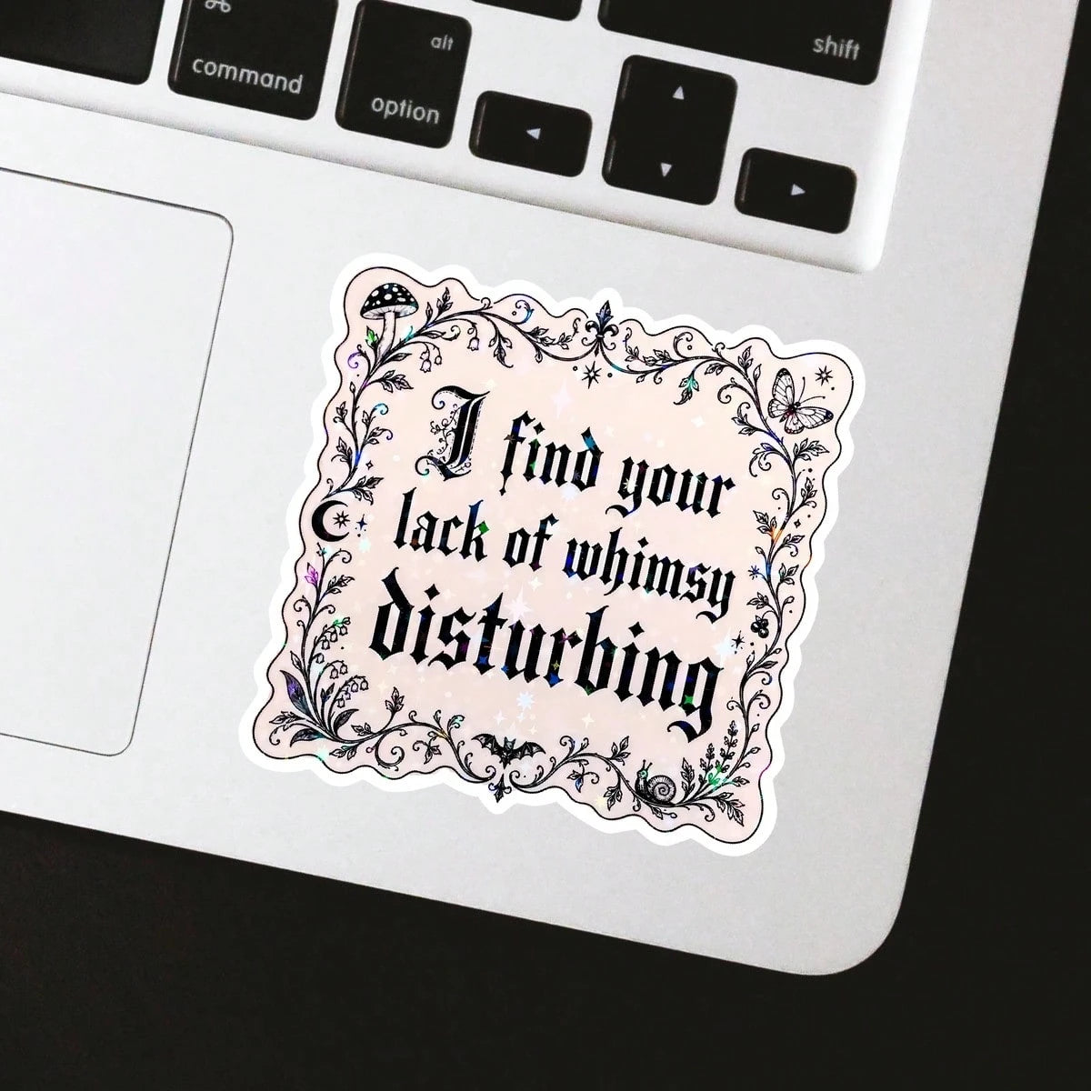 1pc "I Found You Lack Anxiety Aesthetics" Sticker, Suitable For Laptop, Water Bottle, Notebook, Cup, Ideal For Students, Teachers, Office Workers, Creative Professionals, Retail Employees, Commuters A