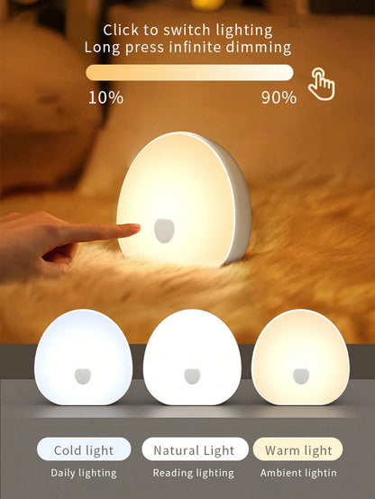 1pc LED White Noise Night Light, RGB Sleep Night Light WithNatural Sound, Color Change, Sleep Timer And USBRechargeable Function, Soothing White Noise Generator ToImprove Sleep And Relaxation