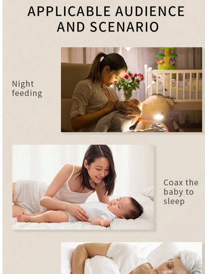1pc LED White Noise Night Light, RGB Sleep Night Light WithNatural Sound, Color Change, Sleep Timer And USBRechargeable Function, Soothing White Noise Generator ToImprove Sleep And Relaxation