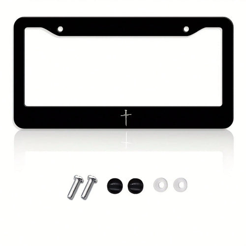 1pc Metal Car License Plate Frame, Waterproof And Easy To Clean, Suitable For American And Canadian Cars, Holiday Gift, Unisex, Dimensions: 31cm*16cm (12.2* 6.67inch ),License Plate Frame,Car Accesorr