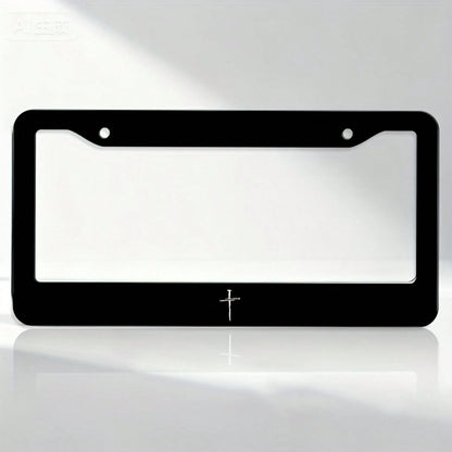 1pc Metal Car License Plate Frame, Waterproof And Easy To Clean, Suitable For American And Canadian Cars, Holiday Gift, Unisex, Dimensions: 31cm*16cm (12.2* 6.67inch ),License Plate Frame,Car Accesorr