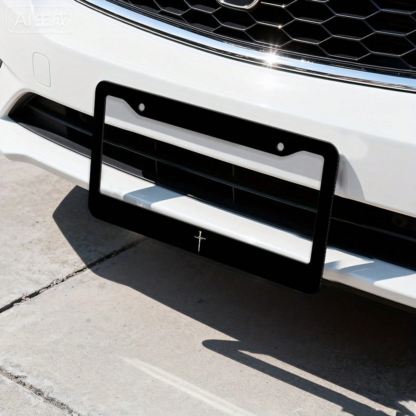 1pc Metal Car License Plate Frame, Waterproof And Easy To Clean, Suitable For American And Canadian Cars, Holiday Gift, Unisex, Dimensions: 31cm*16cm (12.2* 6.67inch ),License Plate Frame,Car Accesorr