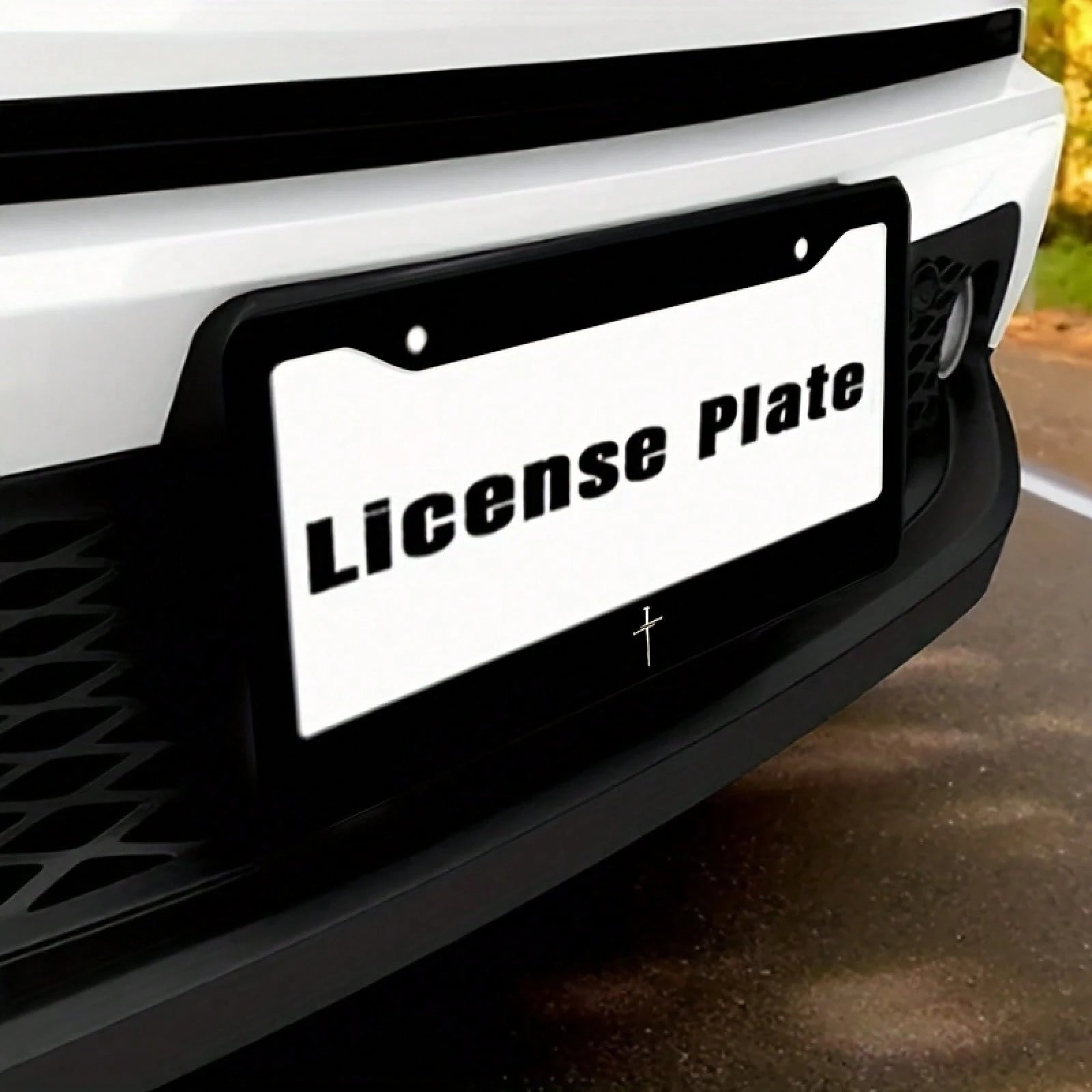 1pc Metal Car License Plate Frame, Waterproof And Easy To Clean, Suitable For American And Canadian Cars, Holiday Gift, Unisex, Dimensions: 31cm*16cm (12.2* 6.67inch ),License Plate Frame,Car Accesorr